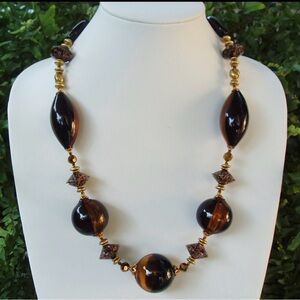 Venetian glass necklace